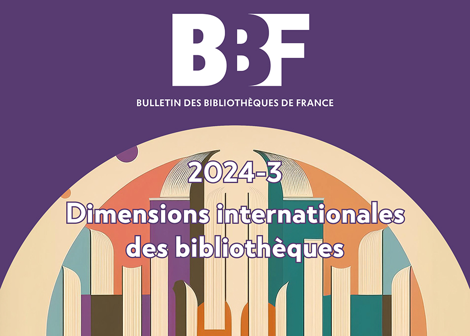 Dans le BBF. Dernier article sur la Bnu dans le dossier « Dimensions ...