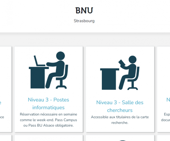 Affluences à la Bnu 