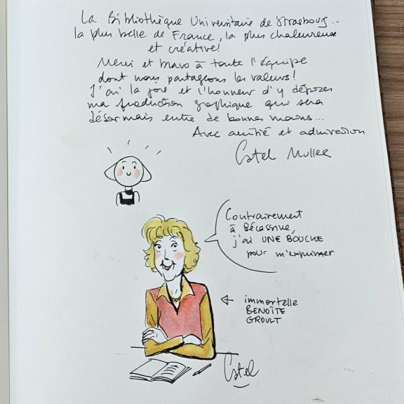 Dédicace Catel