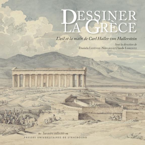 Dessiner la Grèce, couverture 