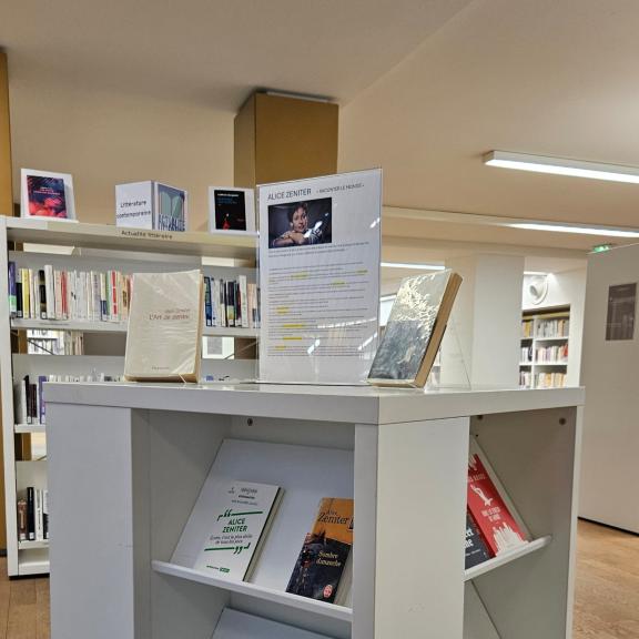 Image de la table thématique sur Alice Zeniter