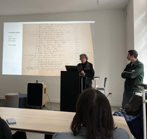 Photo de la restitution au sujet fonds anglophone du 17 février
