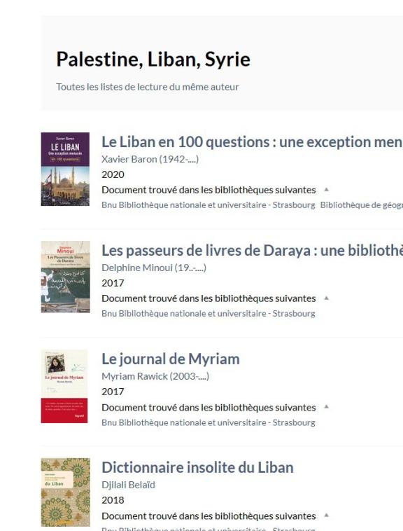 Table thématique. Palestine, Liban, Syrie : une histoire douloureuse 