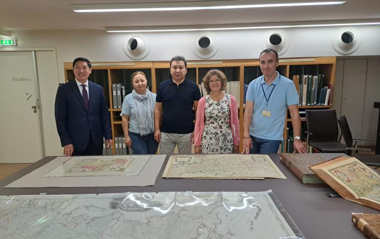 Retour sur la visite du Consul du Kazakhstan à la Bnu