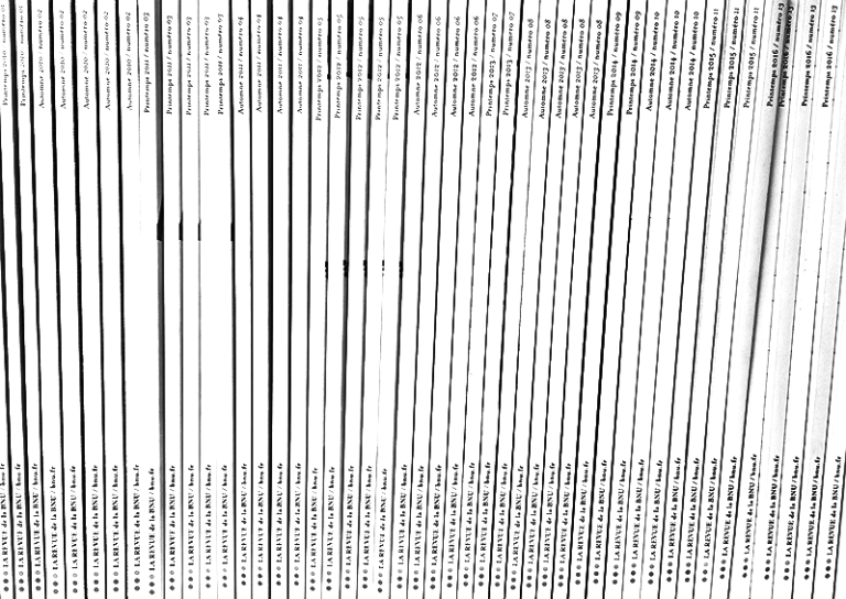 Des tranches de revues de la Bnu pour illustrer l'article 