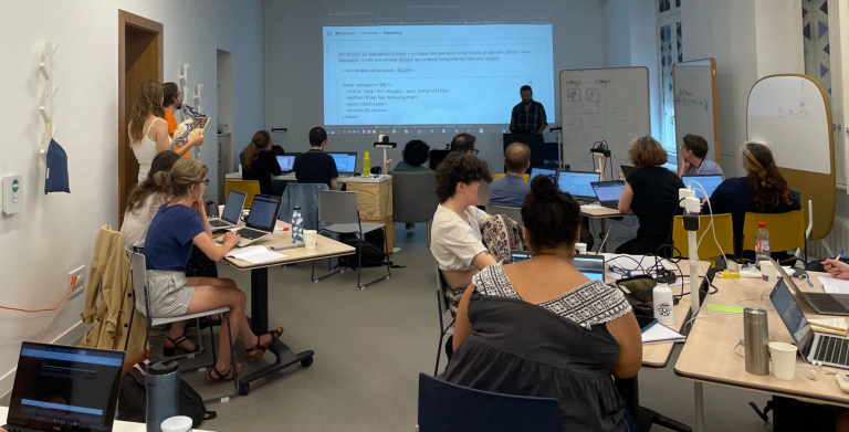 image de bandeau pour la formation Estrades au Lab de la Bnu