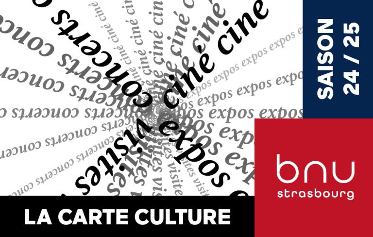 Carte culture Bnu