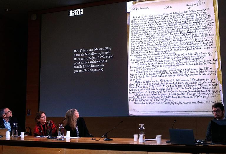 Photo prise pendant la journée d'étude Archiver les savoirs au Museum