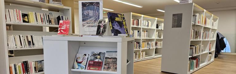 Bandeau représentant la table thématique sur le manga