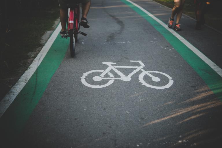 Green bike lane