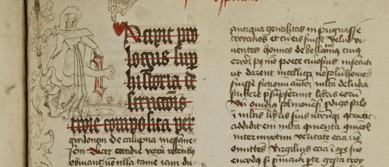 Manuscrits de la Bibliothèque nationale et universitaire de Strasbourg. Manuscrits latins. Chroniques diverses et itinéraire de Jean de Mandeville