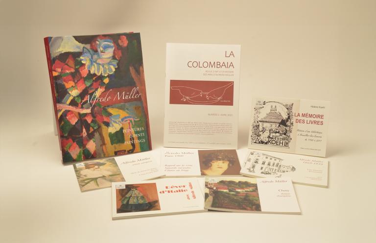 Photo des documents composant le don amis d'Alfredo Müller