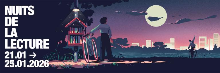 Bandeau Nuits de la lecture 2026